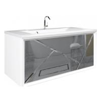 тумба зеркальная мозайка