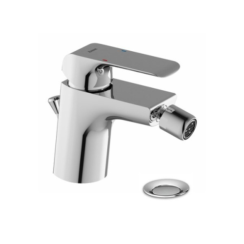 RAVAK Смеситель для биде FLAT с донным клапаном