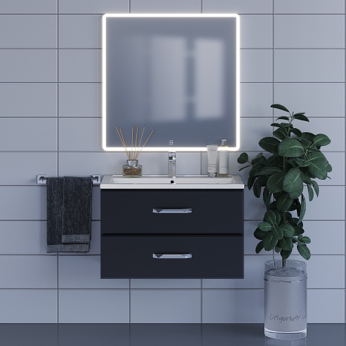 Uperwood Зеркало для ванной Foster с led-подстветкой, 80*80 см