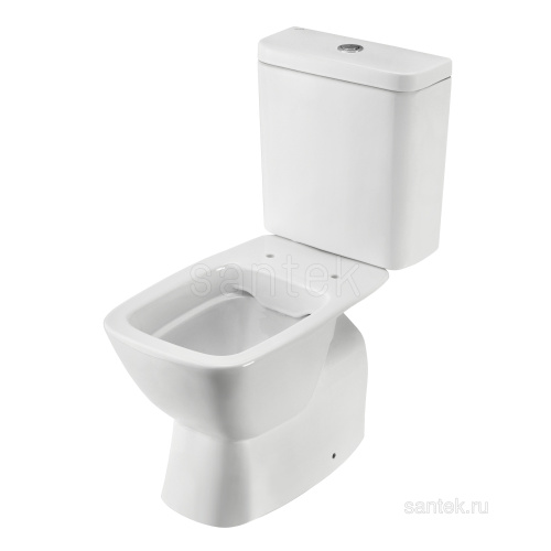 SANTEK Унитаз-компакт Santek Нео сиденье дюр. с функц.мягк.закрыв., выпуск горизонт, rimless безободковый