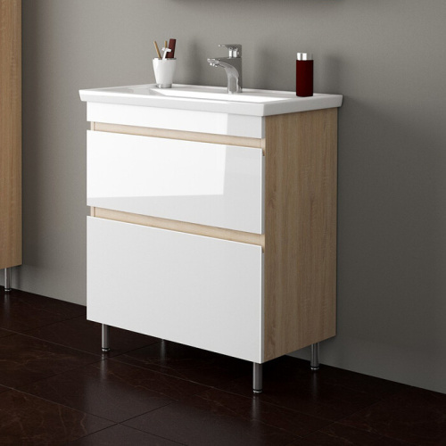 UNCORIA Тумба под умывальник "Арно", 70 см (дуб сонома)