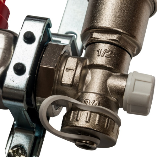 STOUT Коллектор в сборе с расходомерами 6 выходов, нержавеющая сталь