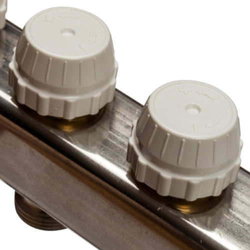 STOUT Коллектор в сборе с расходомерами 5 выходов, нержавеющая сталь