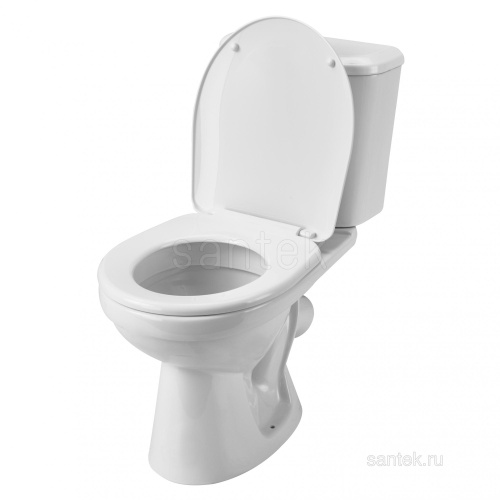 SANTEK Унитаз-компакт Santek Бореаль с диагон. выпуск. полипроп. сид.