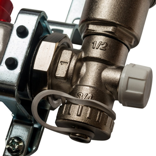 STOUT Коллектор в сборе с расходомерами 7 выходов, нержавеющая сталь