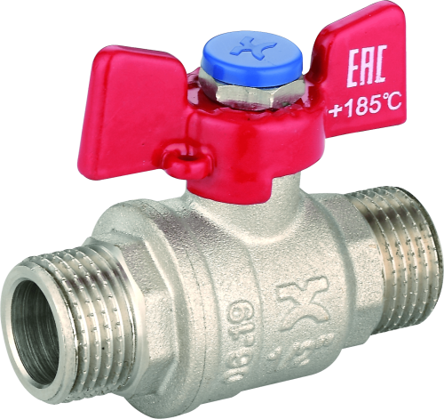 ALTSTREAM Кран шаровый    1/2" Нар/Нар (бабочка) TEBO