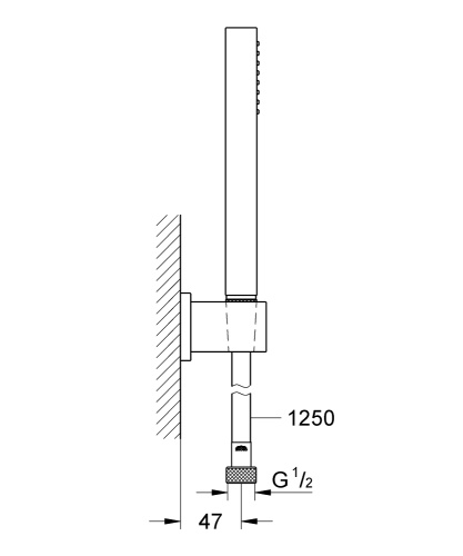 GROHE Душевой набор Euphoria Cube с ручным душем