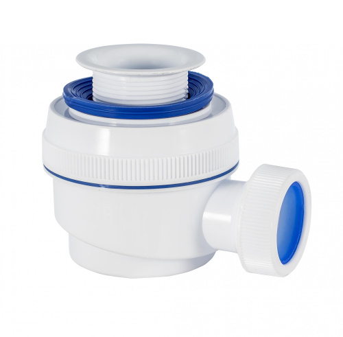 VIRPLAST Сифон "Элит" для душ.поддона с пластмассовым выпуском