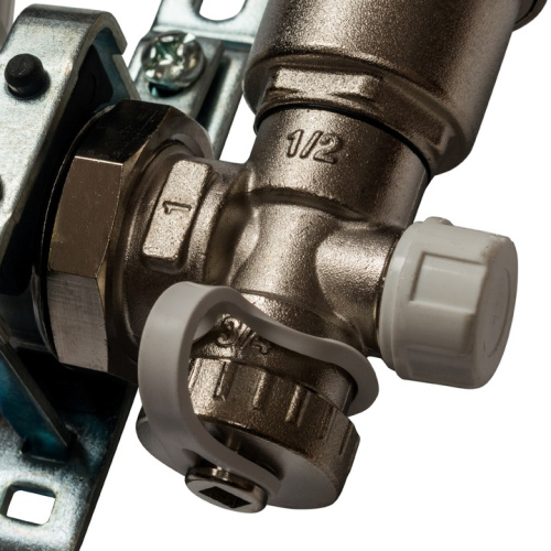 STOUT Коллектор в сборе с расходомерами 10 выходов, нержавеющая сталь