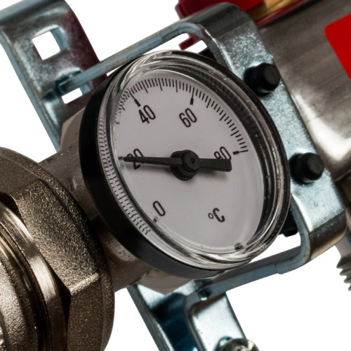 STOUT Коллектор в сборе с расходомерами 12 выходов, нержавеющая сталь