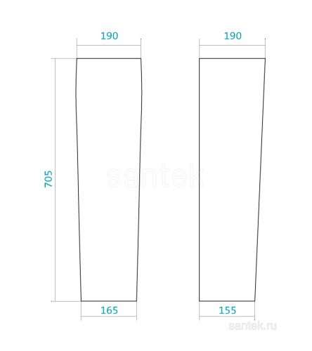 SANTEK Пьедестал Нео