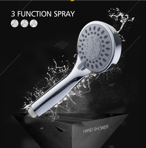 LEDEME Лейка душевая с 3 режимами (диаметр 98 мм)