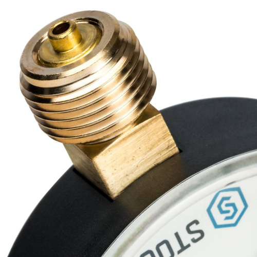 STOUT Манометр радиальный (корпус Dn 80 мм 1/2")