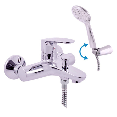 RAV SLEZAK Смеситель для ванны AMUR с подвижным держателем и лейкой