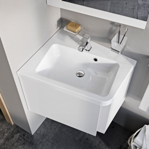 RAVAK Умывальник 10° c отверстиями, 65 см L