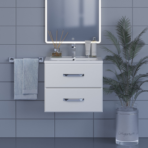 Uperwood Тумба под раковину Foster подвесная, 60 см (белая)