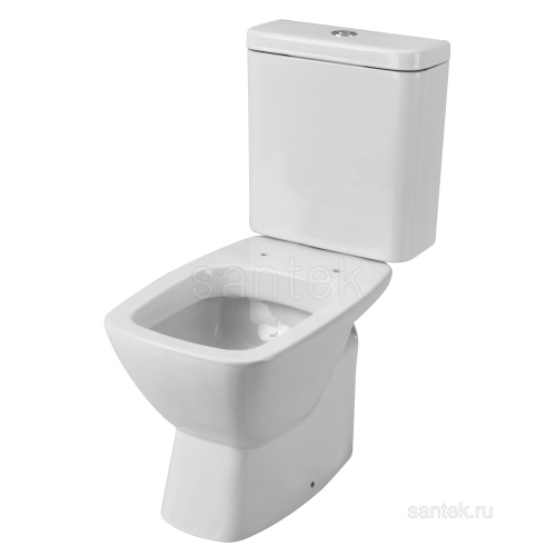 SANTEK Унитаз-компакт Нео сиденье с функцией мягкого закрывания и быстрого снятия