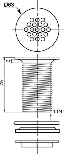 WIRQUIN Выпуск "Модерн" без перелива