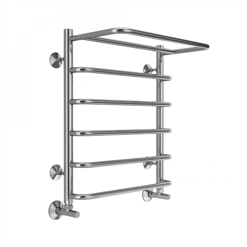 Terminus Полотенцесушитель водяной "Полка" 32/20 П6 500х600 мм