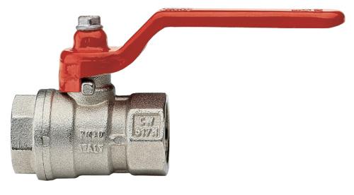 ITAP Кран шаровой 1/2" внутренняя/внутренняя с ручкой