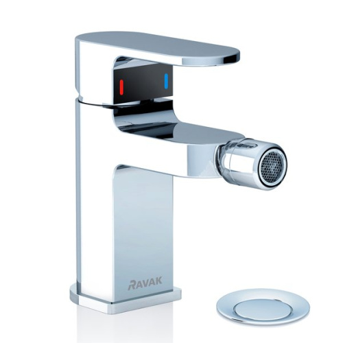 RAVAK Смеситель для биде CR055.00 с донным клапаном
