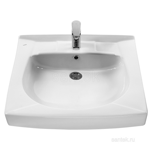 SANTEK Раковина Пилот, 60 см (кронштейн, крепеж, сифон)