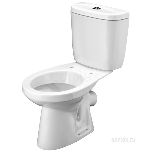 SANTEK Унитаз-компакт Santek Анимо дюро. сид. с функц. мягк.закрыв. быстр. снятия косой