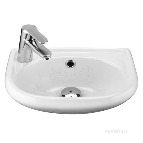 SANTEK Раковина Бриз отверстие под смеситель слева, 40 см