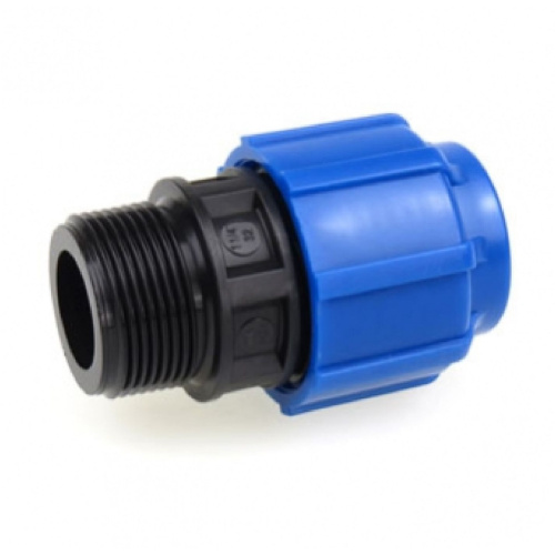 TEBO Муфта наружная резьба 20х1/2 ПНД