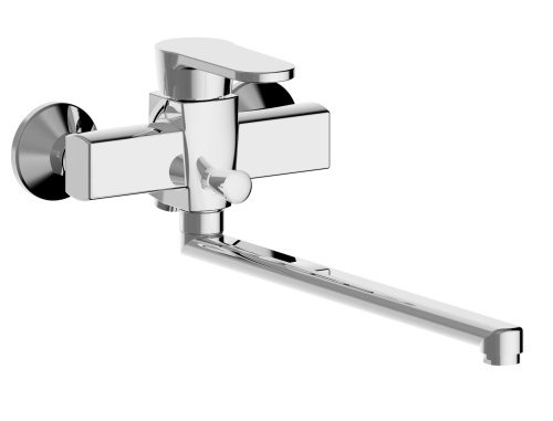 ZIPPONI Смеситель на ванну с изливом SILHOUETTE с ручным душем