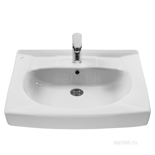 SANTEK Раковина Пилот, 50 см (кронштейн,крепеж,сифон )