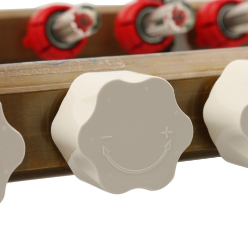 STOUT Коллектор в сборе с расходомерами 8 выходов, латунь