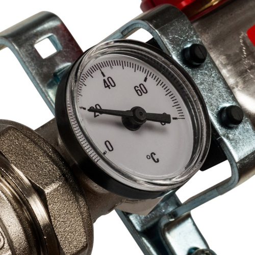 STOUT Коллектор в сборе с расходомерами 5 выходов, нержавеющая сталь