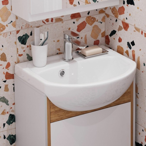 SANITA LUXE Умывальник Манго, белый (40 см)