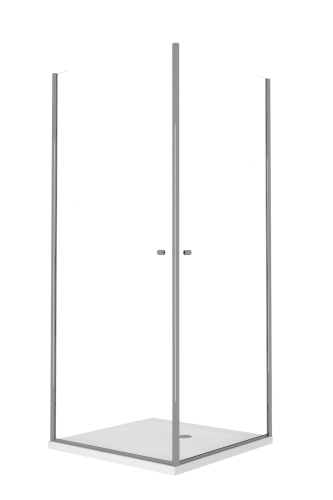 DOMANI-SPA Душевое ограждение 90*90*190 см Space 99 сектор, прозрачное стекло