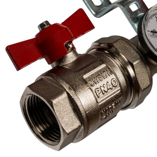 STOUT Коллектор в сборе с расходомерами 5 выходов, нержавеющая сталь