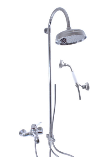 RAV SLEZAK Смеситель для ванны LABE с штангой, переключателем и душем