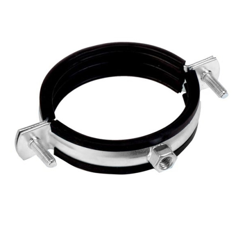 ASTRA Хомут сантехнический 2 1/2 (75-80), гайка М8 БЕЗ КОМПЛЕКТА