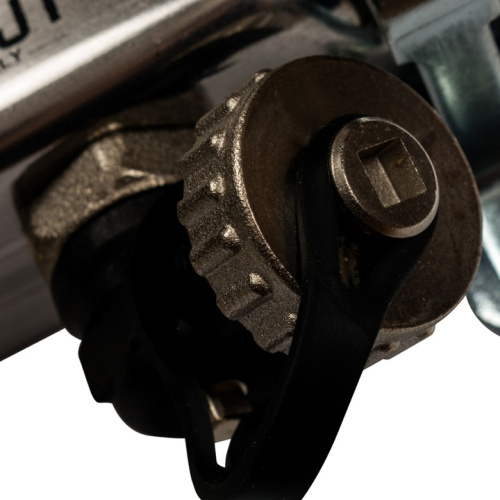 STOUT Коллектор с расходомерами, выпускным клапаном и сливом 5 выходов, нержавеющая сталь