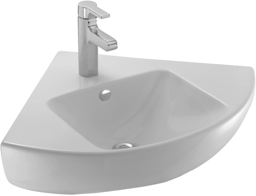 JACOB DELAFON  Раковина угловая ODEON UP 50*50 см