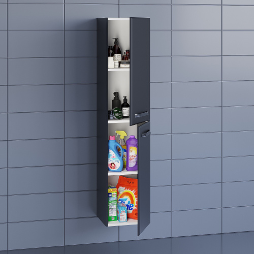 Uperwood Пенал Foster подвесной, 36*30*160 см (черный)