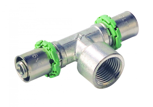 ALTSTREAM Тройник с ВР 20х1/2" (пресс)