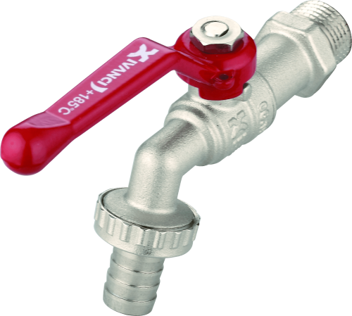 IVANCI Кран шаровый. водоразборный со штуцером 3/4" (ручка) IVANCI