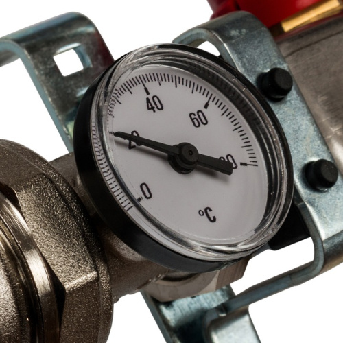 STOUT Коллектор в сборе с расходомерами 9 выходов, нержавеющая сталь