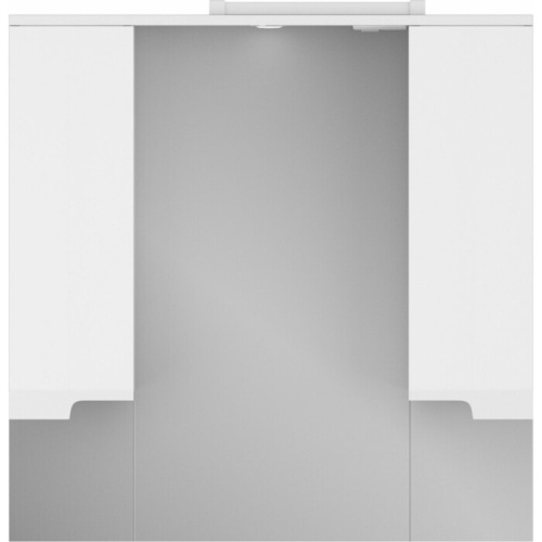 UNCORIA Зеркало-шкаф "Брента", 80 см (белое)
