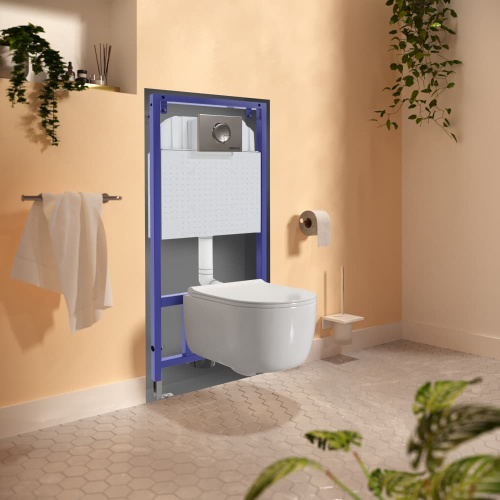 BERGES Инсталляция Novum (для скрытого монтажа унитаза, без кнопки)