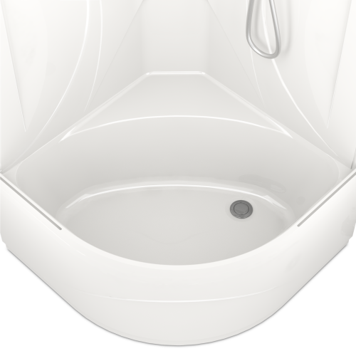 DOMANI-SPA Поддон акриловый для душевого ограждения 80*80*45 см Fit 88 high, без сливного комплекта
