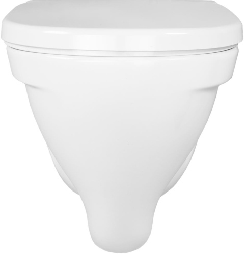 SANITA LUXE Унитаз-подвесной "Аттика", сиденье дюропласт, белый