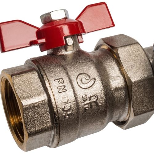 STOUT Коллектор в сборе с расходомерами 6 выходов, латунь