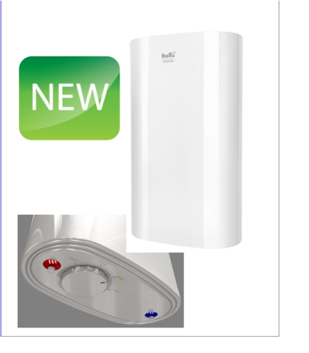 BALLU Водонагреватель 30 BWH/S Rodon (плоский, нержавейка)  Ballu